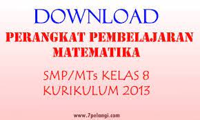 Try out penilaian akhir semester 1 lembaga bimbingan belajar jari smart tahun ajaran 2018/2019 kelas 8 smp matematika k13 persamaan garis pada gambar diatas kedua. Download Contoh Rpp Matematika Kelas 8 Viii Smp Mts Kurikulum 2013 Materi Pokok Pola Bilangan 7pelangi Com