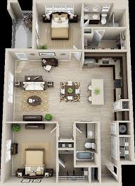 Amazing Top 50 House 3d Floor Plans House Layout Plans Modern House Plans House Layouts