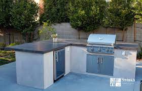 Outdoor kitchen islands backyard creations. Outdoor Kitchens Outdoor Kitchen Small Outdoor Kitchens Concrete Outdoor Kitchen