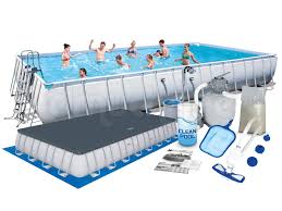 Basen Ogrodowy Stelazowy 956 X 488 X 132 Cm 9w1 Bestway 56479 Bestway