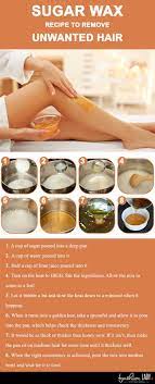 Sugar Wax Recipe To Remove Unwanted Hair Sugar Wax Recipe Unwanted Hair Removal Sugar Waxing
