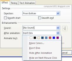 Pengaturan animasi slide pada saat ditampikan disebut. Apa Yang Dimaksud Dengan Customanimation Pengertian Apa Itu Net