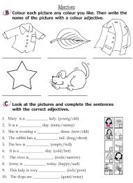 Grade 2 Grammar Lesson 9 Adjectives Grammar Lessons 2nd Grade Worksheets Describing Words