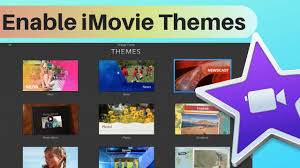 How To Enable Themes In Imovie 2019 Youtube