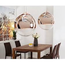 Design Hangelampe Kugellampe Globe Pendelleuchte Glas Kupfer Hangelampe Wohnzimmer Globe Pendelleuchte Hangelampe Glas