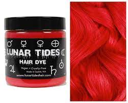 Bright red 4.3 out of 5 stars15,558 £5.00£5.00(£500.00/100 g)£5.99£5.99 Lunar Tides Hair Dye True Lust Bright Vivid Red Semi Permanent Vegan Hair Color 4 Fl Oz 118 Ml Buy Online In Botswana At Botswana Desertcart Com Productid 206641671