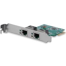 Ethernet card is a communication medium that allows computer(s) to connect with the network with the help of an ethernet interface, which look like this 2 Port Gigabit Pci Express Network Card Network Adapter Cards