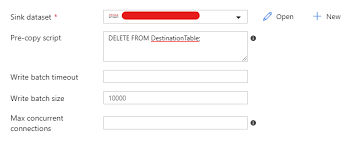 Delete Data From Destination Tables Before Running Copy Data Activity Stack Overflow