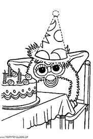 They will provide hours of coloring fun for kids. Furby Boom Coloring Pages