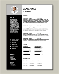 Microsoft (cv) templates for word. Free It Manager Resume Template 3