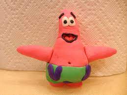 Patrick Star Tutorial Coming Soon Fondant Figures Fondant Cake Spongebob Fondant Figures Spongebob Dinosaur Stuffed Animal