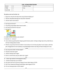 We did not find results for: Soal Lat Penget T5 St1 Docx