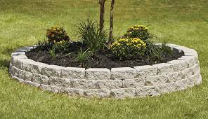 The low maintenance, easy to install stones are a beautiful solution for projects from gardens and tree rings to curved wall projects and terraces. 12in Retaining Wall Pavestone Creating Beautiful Landscapes
