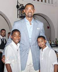 Juwan Howard And His 2 Sons Jace And Jett Beautiful Party Celebrities Single Breasted Suit Jacket