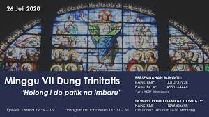 Lagu rohani bahasa batak terbaru. Ibadah Online Minggu 26 Juli 2020 Hkbp Menteng Gereja Hkbp Menteng Gereja Yang Peduli Dan Berbagi Kasih