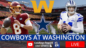 Streams hosted on external sites like youtube and embedded here. Cowboys Vs Washington Live Streaming Scoreboard Play By Play Highlights Stats Nfl Week 7 Youtube