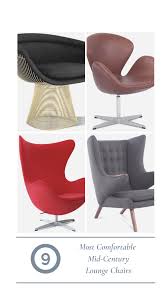 9 Most Comfortable Mid Century Lounge Chairs Mid Decco In 2020 Mid Century Lounge Chairs Mid Century Lounge Lounge Chair