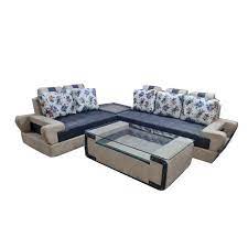 Add style to your home, with pieces that add to your decor while providing hidden storage. Wooden Modern Five Seater Corner Sofa Set With Table Rs 35000 Set Id 21513610555