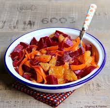 Salade De Betterave Orange Et Carotte Betterave Salade Recettes De Cuisine Recettes Betteraves Rouges
