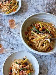 Spaghetti With No Cook Sauce 101 Cookbooks Recipes Whole Food Recipes Cooking