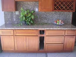 natural cherry shaker kitchen cabinets