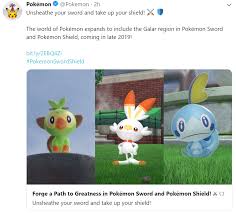 Pokemon starter deck heute bestellen, versandkostenfrei. Pokemon Sword And Shield Trailer New Starters New Region