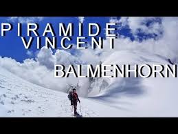 Vincent piramit ( walser alman : Monte Rosa Capanna Gnifetti Piramide Vincent Balmenhorn Youtube