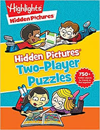 Unique gift for kids, hide and seek picture puzzles with. Hidden Pictures Two Player Puzzles Highlights 9781629799438 Books Amazon Ca