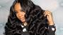 Middle Part Wand Curls On Weave