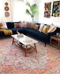 Check out our boho living room rug selection for the very best in unique or custom, handmade pieces from our rugs shops. Beautiful Rug In An Eclectic Space For The Bohemian Lovers Boho Chic Midcentury Midcentu Eclectic Living Room Modern Eclectic Living Room Chic Living Room
