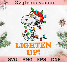 Totally free christmas design resources to help create the perfect holiday including clip art, backgrounds, fonts, borders, images and more. Snoopy Lighten Up Svg Snoopy Dog Svg Christmas Svg Snoopy Merry Christmas Svg Original Svg Cut File Designs