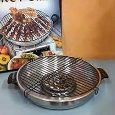 Warna dan aroma makanan yang dipanggang tetap menggoda, tekstur dan cita rasa yang dihasilkan tetap khas olahan bakaran seperti biasanya, tetapi semua itu dilakukan tanpa asap. 786 Wajan Alat Pembakaran Sate Bakar Panggangan Daging Sapi Panggang Ayam Membakar Memangang Sosis Shopee Indonesia