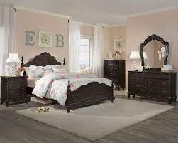 Homelegance cinderella 4pc bedroom set in ecru white. Homelegance Bedroom Set Cinderella In Dark Cherry El 1386ncset