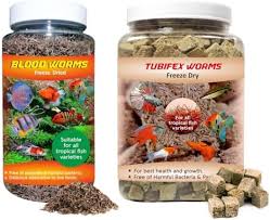 Hallofeed Tubifex Worms Fish Food,60Gm (Pack Of 6) 0.6 Kg (6X0.1 Kg) Dry  New Born, Adult, Young, Senior Fish Food Price In India - Buy Hallofeed Tubifex  Worms Fish Food,60Gm (Pack Of