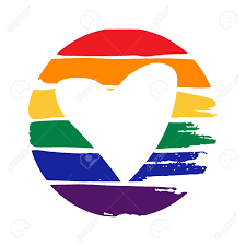 May 29, 2021 · such is the case with the end of the romance between victoria's lgbtiq etc. Grunge Heart Frame On Rainbow Background Gay Pride Symbol Lgbt Royalty Free Cliparts Vectors And Stock Illustration Image 102903286