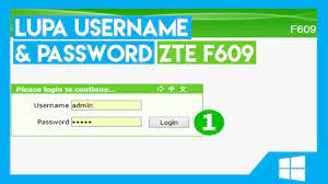 Atau belum tau password defaultnya yang terbaru? Mengetahui User Dan Password Zte F609 Youtube