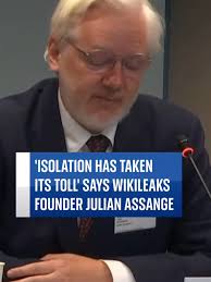 In his first public appearance since his release from Belmarsh prison,  WikiLeaks founder Julian Assange talked about his detention and conviction  and their effect