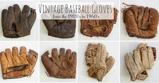 Shoeless joe professional 11.5 baseball glove: Investigating Vintage Baseball Gloves Sweet Pea