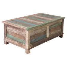 Reclaimed heritage two drawer barn wood coffee table. Pradesh Trunk Table Wood Trunk Wood Table Diy Pallet Furniture