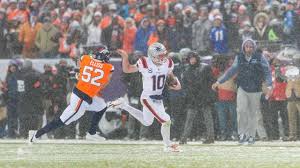 Drake Maye is Mic'd Up During his First Down Run for the Win Over the  Broncos