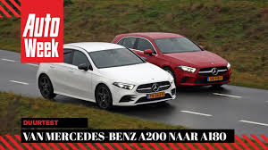 Mercedes A200 Eruit A180 Erin Duurtest Update Youtube
