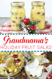 Not all fruits are sweet or tangy, and not all vegetables are green and earthy. Ideas For Fruit Salad Festive Holiday Fruit Salad Southern Plate