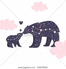 Maybe you would like to learn more about one of these? Ursa Major And Ursa Minor Big Bear And Little Bear Constellation In The Night Starry Sky Vector Il Stock Images Page Everypixel