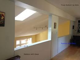 Drywall made simple install and finish in 13 easy steps. Replacing Drywall Railing With Glass Railing Home Improvement Stack Exchange