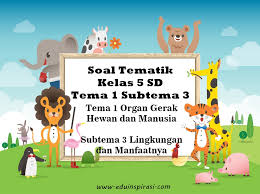By muslimah di february 20, 2018. Soal Tematik Kelas 5 Sd Tema 1 Subtema 3