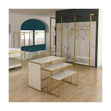 Table D Exposition Et De Presentation Boutique Magasin Decoration Interieur Interieur Boutique De Vetements Tables Gigognes