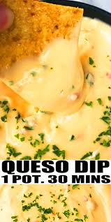 Easy Queso Dip One Pot Best Appetizer Recipes Queso Dip Queso Dip Recipes