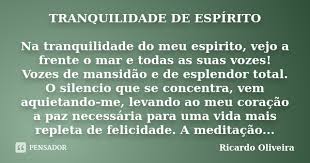 Tranquilidade De Espirito Na Ricardo Oliveira