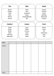 According to wikipedia the objective of the game is for a player to have their partners guess the word on the player's card. Taboo Style Cards Teaching Resources