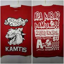 22 branded import, kemeja 2 comments. Kaos Endank Soekamti Kamtis Family Shopee Indonesia